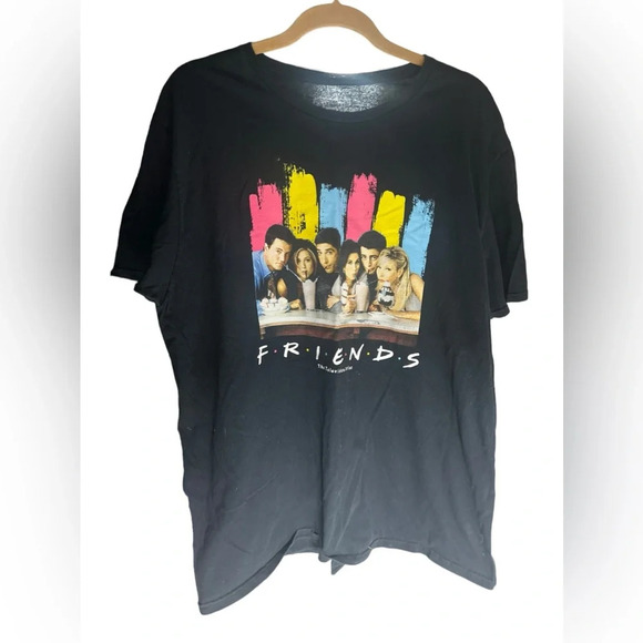 FRIENDS Tops - Friends cast t shirt size 1x black